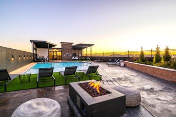 Firepit patio
